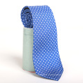 OEM fine dots 100 silk jacquard woven neckties